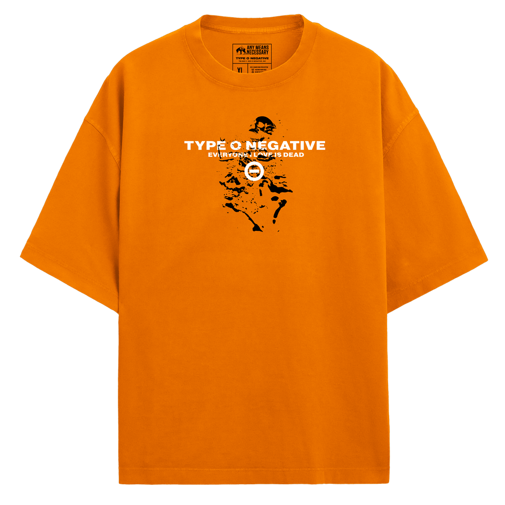 Everyone I Love Is Dead T-Shirt Orange